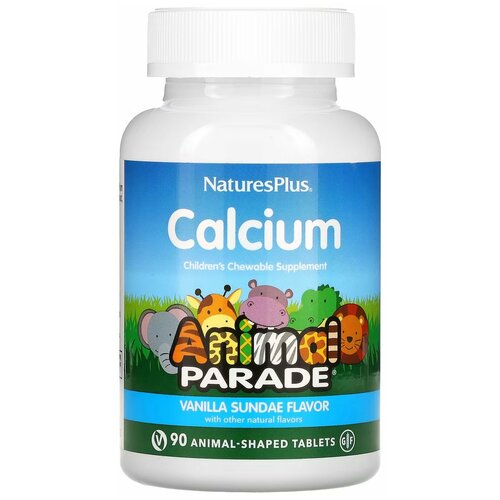 Nature's Plus Animal Parade Calcium Chewable, 90 . 1690