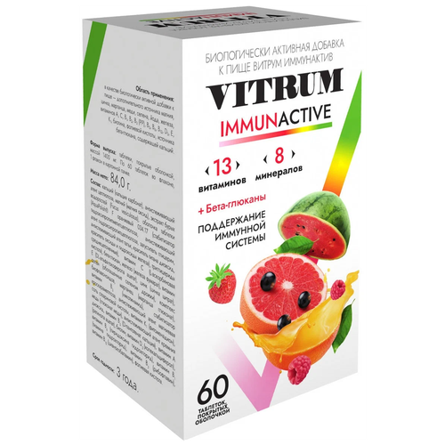 VITRUM IMMUNACTIVE . \, 1.4 , 60 . 1409