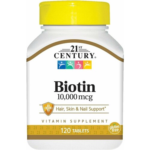  21st Century, Biotin, 120 , 10000  1490