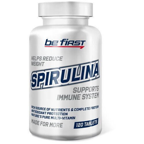 �������� Be First Spirulina, 120 �, 120 ��., ����, ������ ������ �� 1690 ���