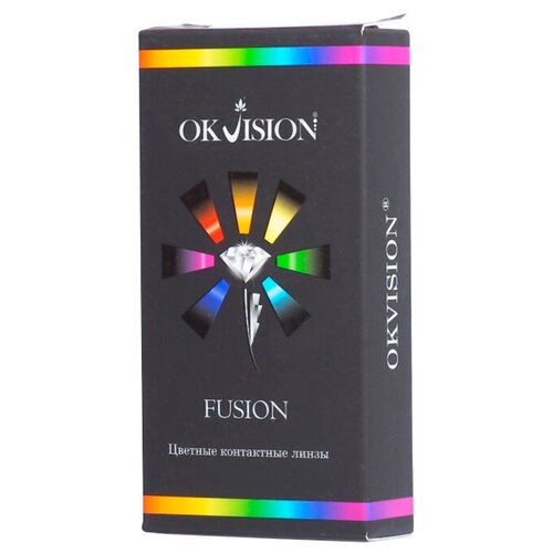   OKVision Fusion, 2 ., R 8,6, D -6,5, Ivory Black, 1 . 1262