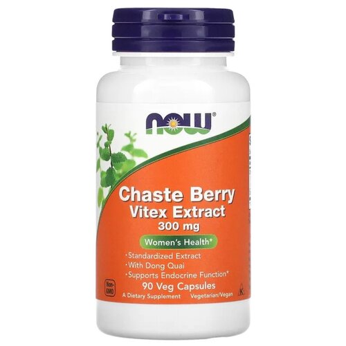 NOW Chaste berry vitex extract 300 mg 90 caps /    300  90  2050