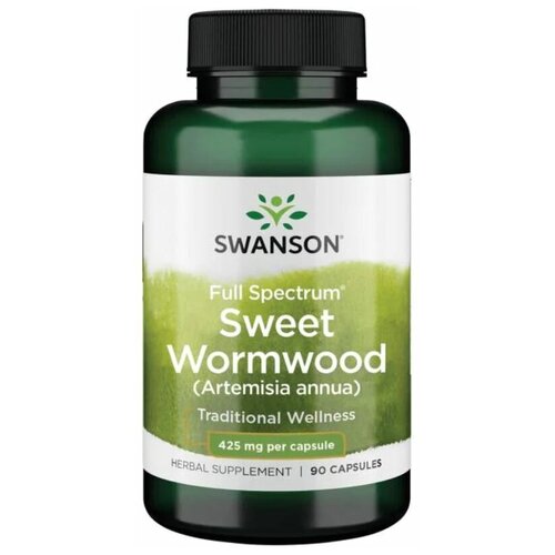 Swanson Sweet Wormwood 425 mg (Artemisia Annua)  425  90  (Swanson) 1615