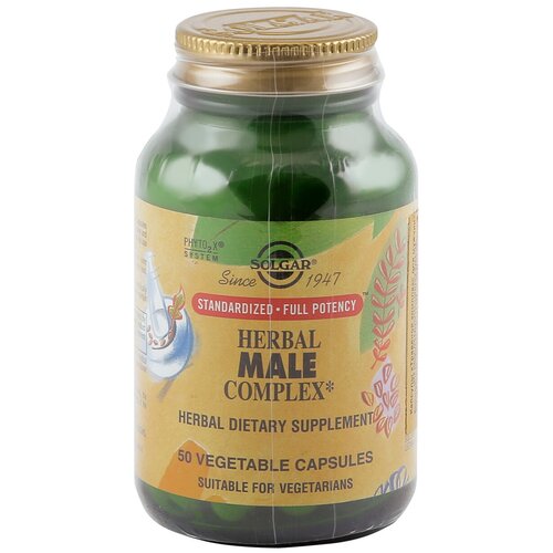 Solgar Herbal male complex ., 50 ., ,    3036 