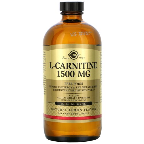 Solgar L-Carnitine ., 1500 , 473 ,  4462