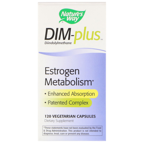  Nature's Way DIM-plus Estrogen Metabolism, 120 , 120 . 5800