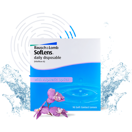   Bausch & Lomb Soflens Daily Disposable, 90 ., R 8,6, D -7,5 3092