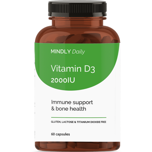 MINDLY Daily  D3 2000 /Vitamin D3 2000IU     720  60 , ,    495 