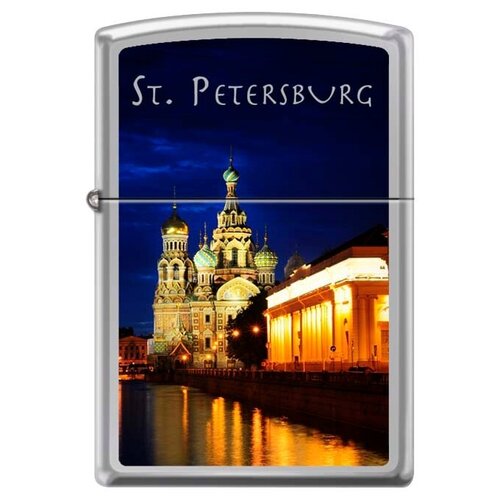 Zippo Classic   St.Petersburg Church Polish Chrome 60  56.7  4620