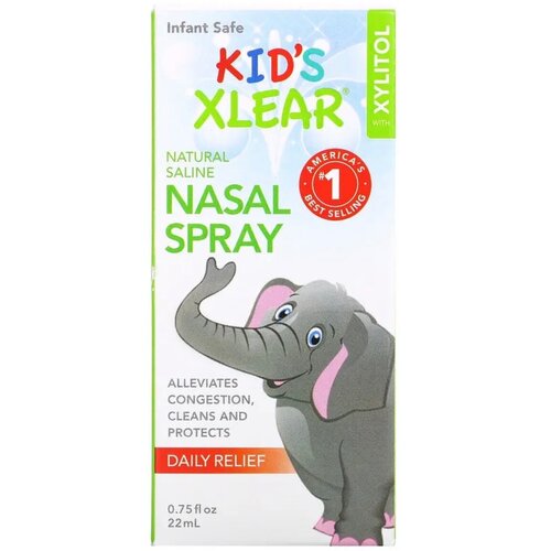 Xlear, Natural Nasal Spray, Kid's Xlear,     , 22  (0,75 . ) 1558