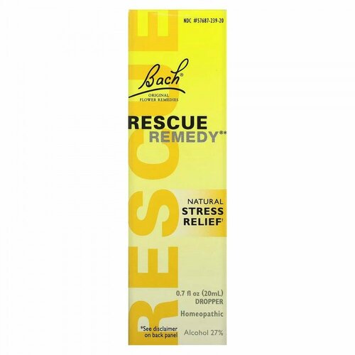 Bach, Original Flower Remedies, Rescue Remedy,     , 20  (0,7 . .) 3800