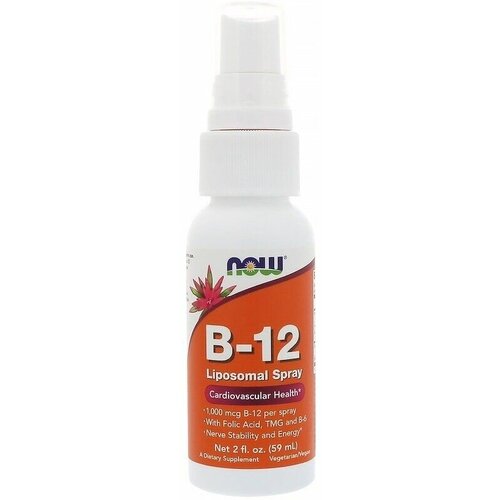  B12 NOW B12 Liposomal Spray 59 ml /  12   59  2580