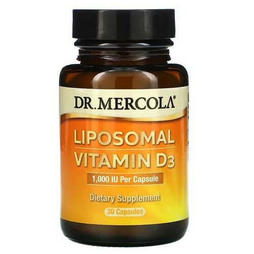  Dr. Mercola Liposomal Vitamin D3, 140 , 1000 ME, 30 . 2380