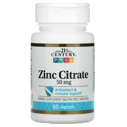 21st CENTURY Zinc Citrate -  , 50  60  611