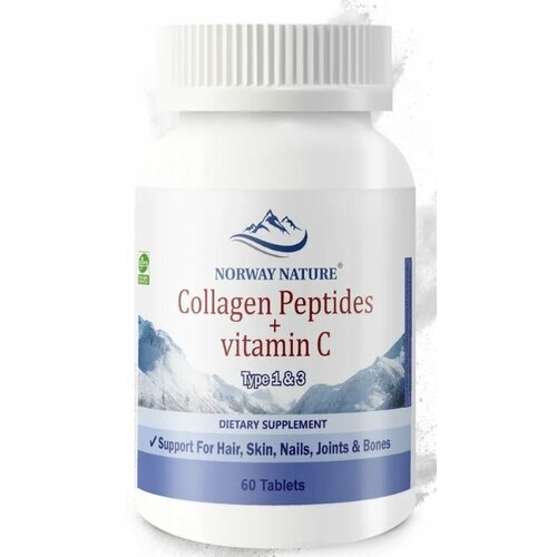 Norway Nature Collagen Peptides + Vitamin C (Type 1 & 3) 60  (Norway Nature) 2400