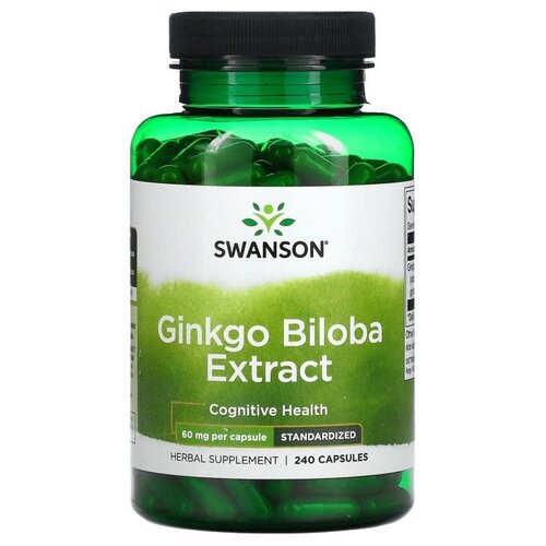  SWANSON Ginkgo Biloba Extract, 140 , 60 , 240 . 2862