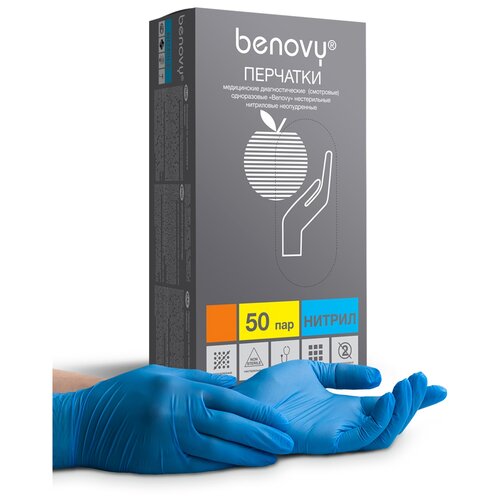   Benovy Nitrile Multicolor   , 50 , : XS, : , 1 . 489