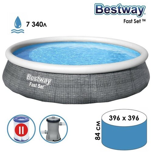 Bestway   Fast Set, 396 x 84 , -, , 57376 Bestway 18254