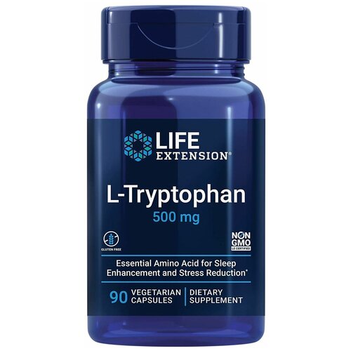 Life Extension L-Tryptophan (L-) 500  90  3259