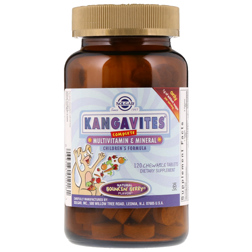 Solgar Kangavites Complete Multivitamin & Mineral . ., 100 , 100 , 120 . 3416