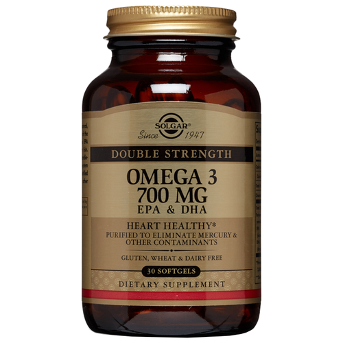 Solgar Double Strength Omega 3 EPA & DHA ., 700 , 300 , 30 . 1240