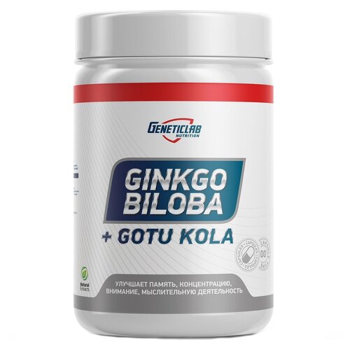   Geneticlab Nutrition Ginkgo Biloba+Gotu Kola, 270 , 60 . 420