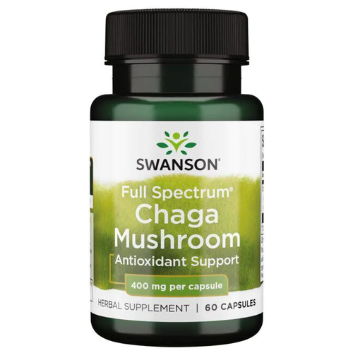 Swanson Full Spectrum Chaga Mushroom (   ) 400  60 , ,    2100 