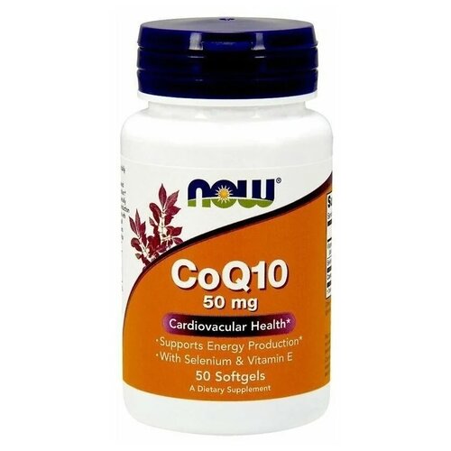  NOW CoQ10 with Selenium and Vitamin E, 50 , 50 , 50 . 1328