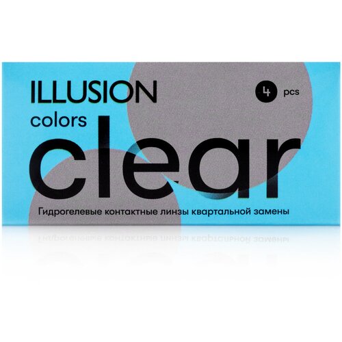   ILLUSION Colors Clear, 4 ., R 8,6, D -8,5 950