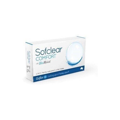   Gelflex Sofclear Comfort with BioMoist, 3 ., R 8,6, D -10,5,  1130