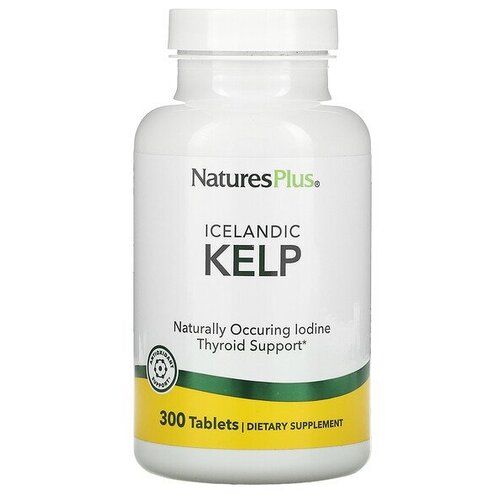 Natures Plus Icelandic Kelp -  300  (Natures Plus) 1820