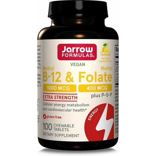  Jarrow Formulas Methyl B-12 & Methyl Folate 1000 /400 , 100 ., ,    3340 