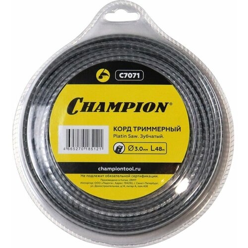 CHAMPION  . Platin Saw 3.048  C7071 1960