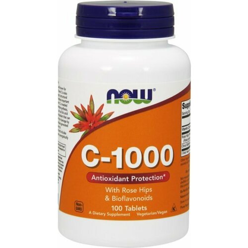 NOW C-1000 with Rose Hips & Bioflavonoids (     ) 100  8490