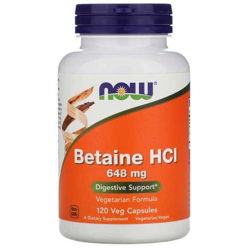  NOW Betaine HCl, 100 , 120 ., ,    2870 