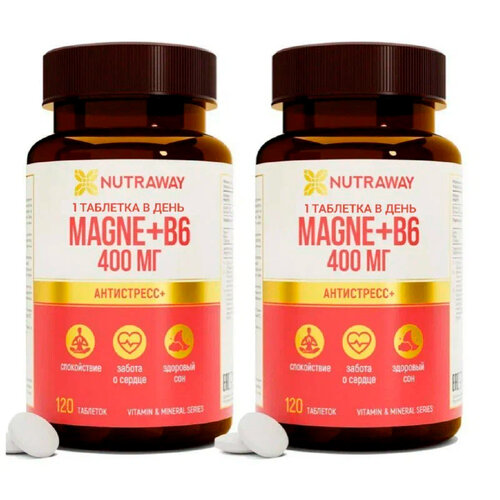 Nutraway Magne + B6 ., 120 ., 2 . 891