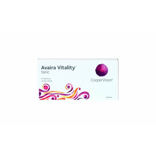   CooperVision Avaira Vitality toric., 6 ., R 8,5, D -2,25,CYL:-2,25,A:10, , 1 . 2393