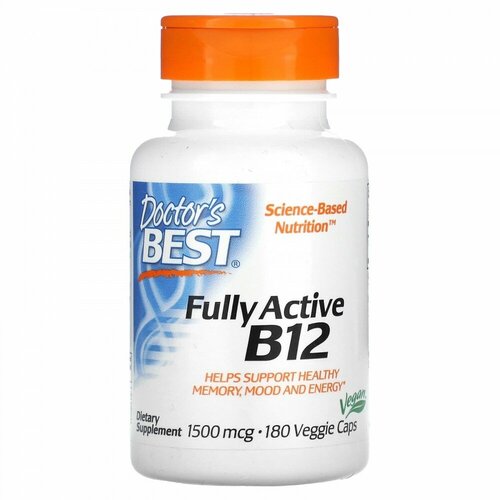 Doctor`s Best Fully Active B-12 1500  (  B12) 180   (Doctor's Best) 3199