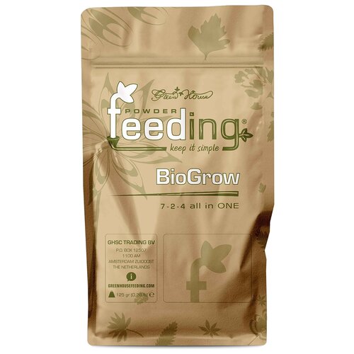  Green House Feeding BioGrow Powder, 0.125 , 1 . 1581