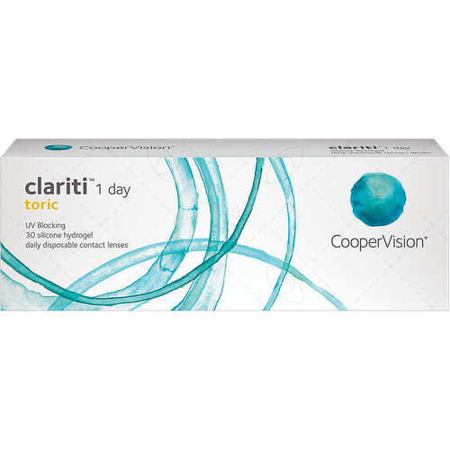   CooperVision Clariti 1 day toric., 30 ., R 8,6, D +2,CYL:-0,75,A:170, , 1 ., ,    2300 