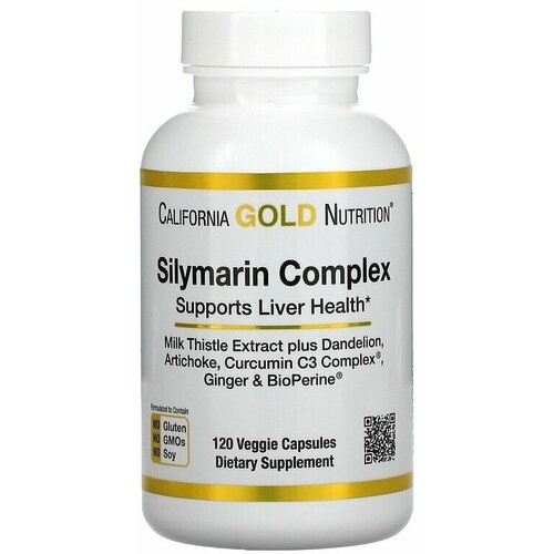 California Gold Nutrition Silymarin Complex ( ) 300  120  (California Gold Nutrition) 2600