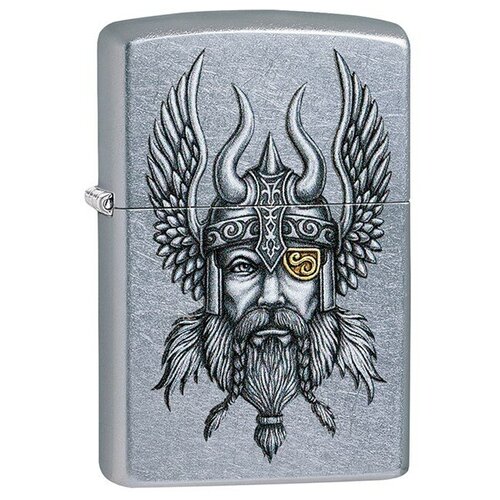  ZIPPO Viking Warrior   Street Chrome, /, , 38x13x57 , ,    5460 