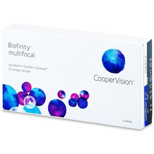   CooperVision Biofinity Multifocal, 3 ., R 8,6, D -5,75, ADD: +1.50 D, , 1 . 2490