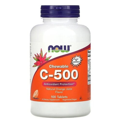  NOW Chewable C-500, 100 . 1525