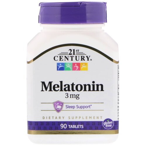  21st Century Melatonin, 180 , 100 , 3 , 90 . 1199