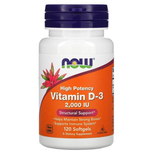 Now foods Vitamin D-3 2000 ME 120 . 708