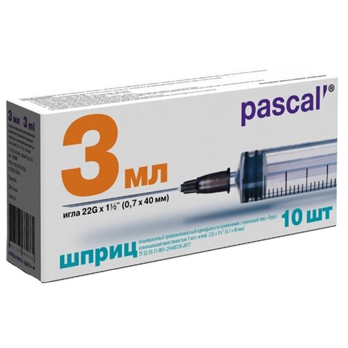  Pascal' , 40  x 0.7 , : 22G, 3 , 10 . 258