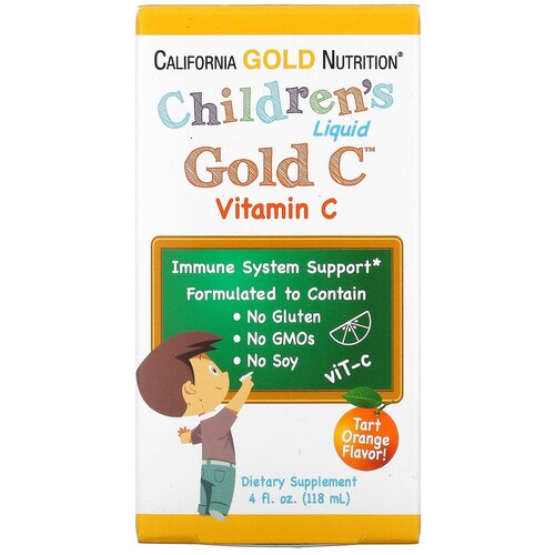 California Gold Nutrition Children's Liquid Gold Vitamin C ., 118 ,  2300