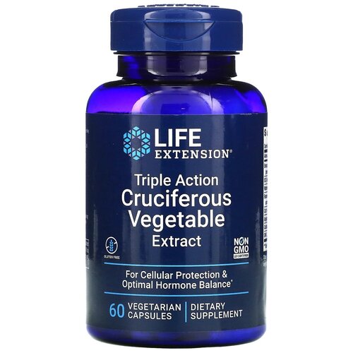 Life Extension Triple Action Cruciferous Vegetable Extract (    ) 60 .  4760