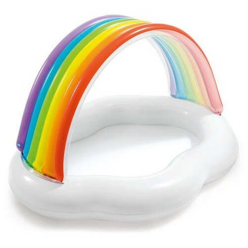      INTEX &quotRainbow Cloud Baby Pool" () (1-3 ), 142x119x84 int57141NP 2515